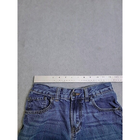 Levis 569 Jeans Mens 25x27 (24x26) Loose Slim Baggy Straight Blue Cotton Mid - Picture 5 of 13